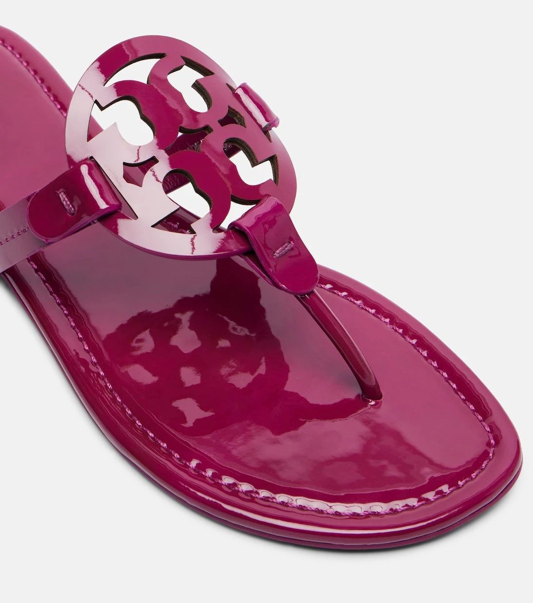 Tory Burch - Miller patent leather thong sandals