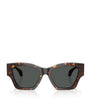 Versace Brown Square Sunglasses
