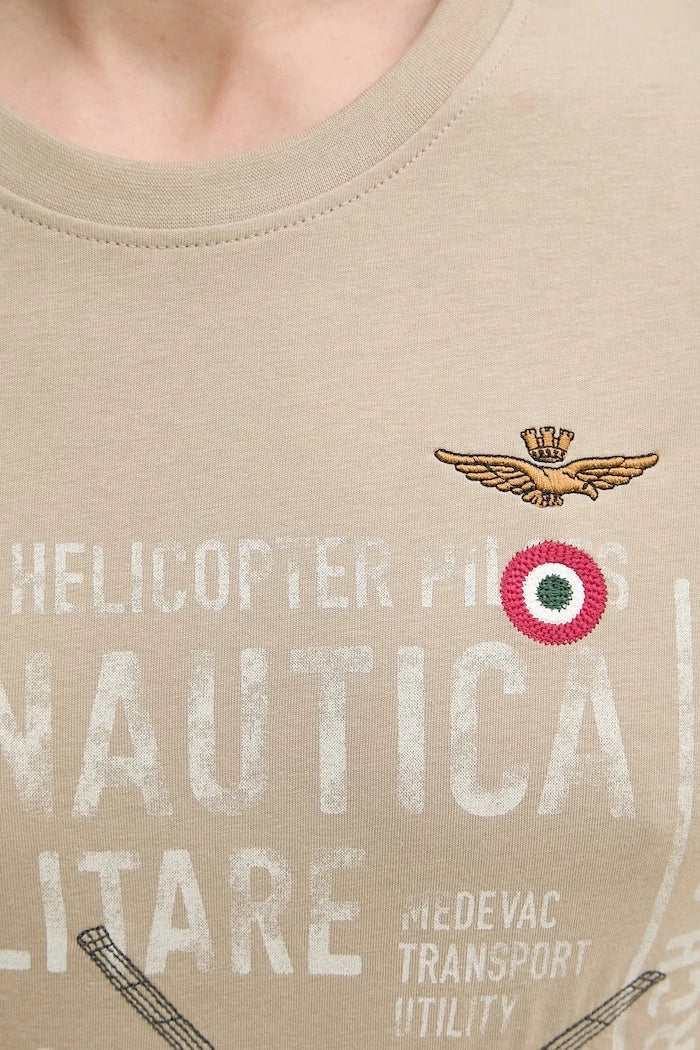 Pamuklu Tişört Aeronautica Militare