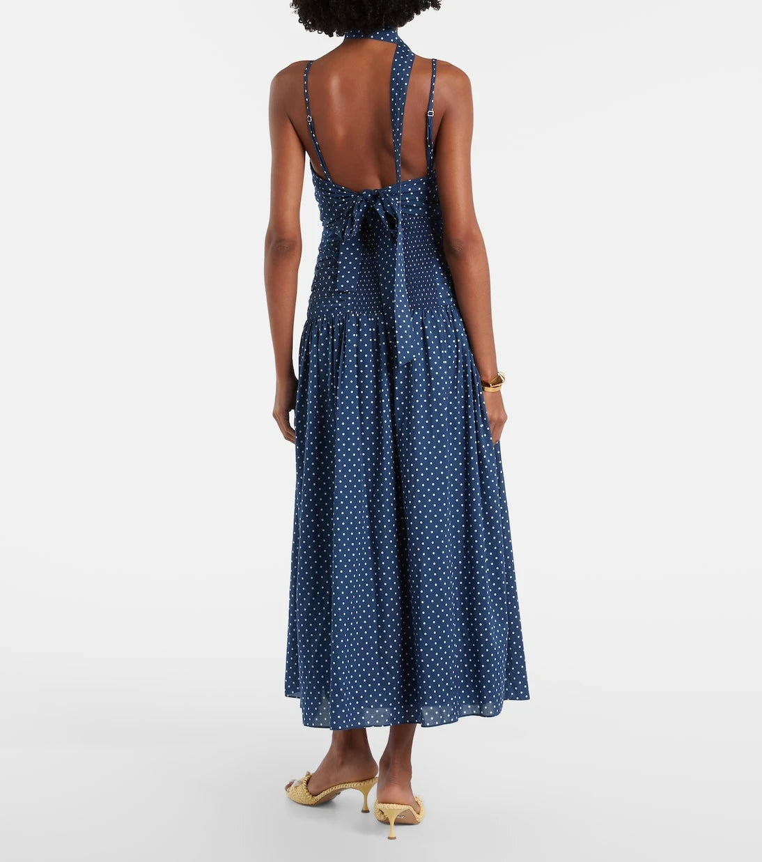 Posse - Edie polka-dot midi dress