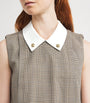 Claudie Pierlot Multi Check Mini Dress