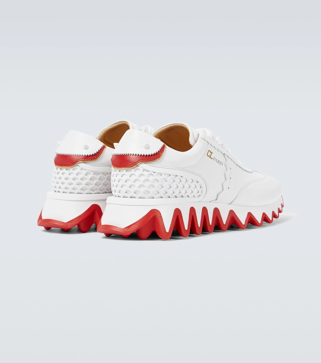 Christian Louboutin - Loubishark leather sneakers