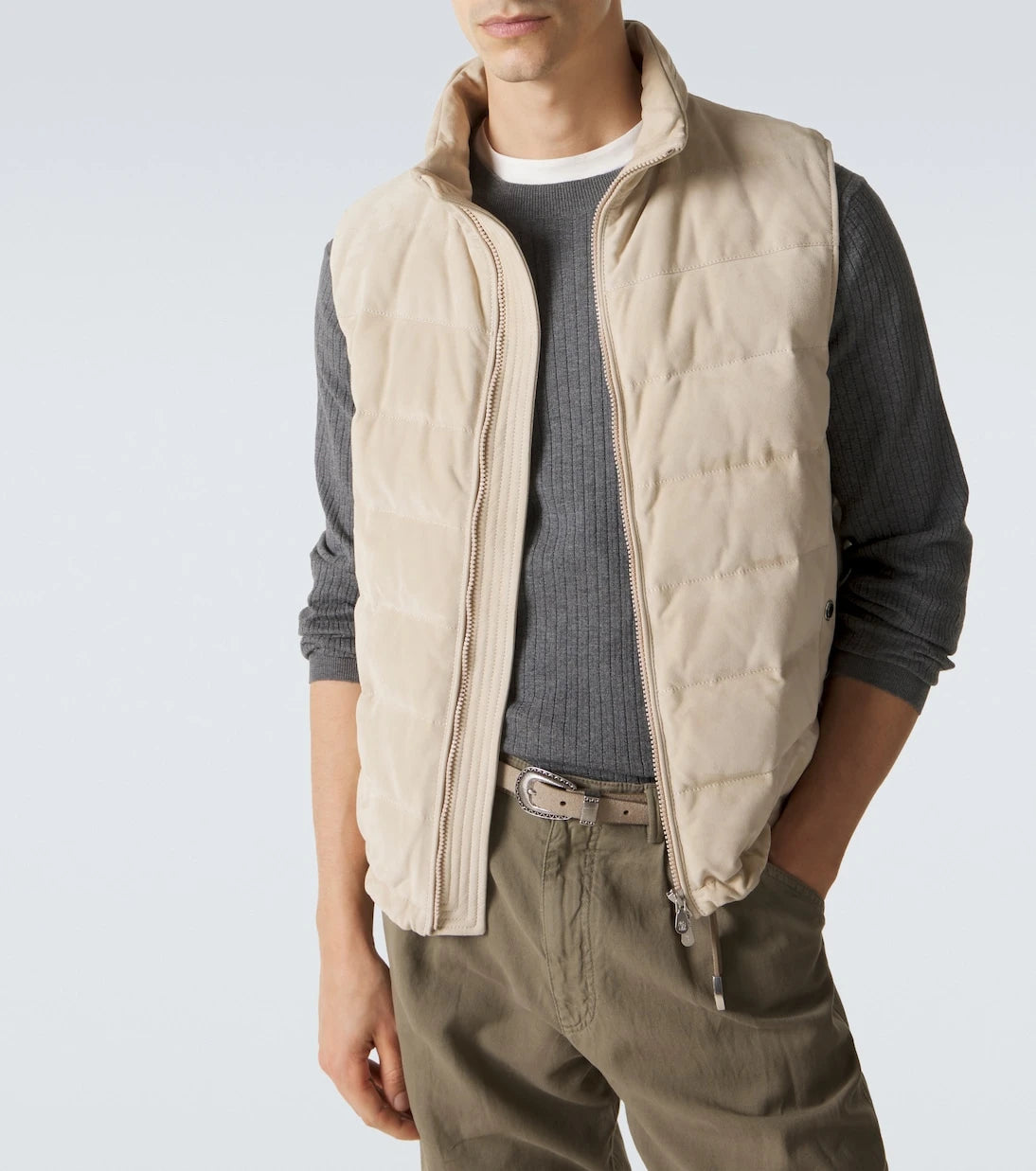 Brunello Cucinelli - Ribbed-knit cotton sweater