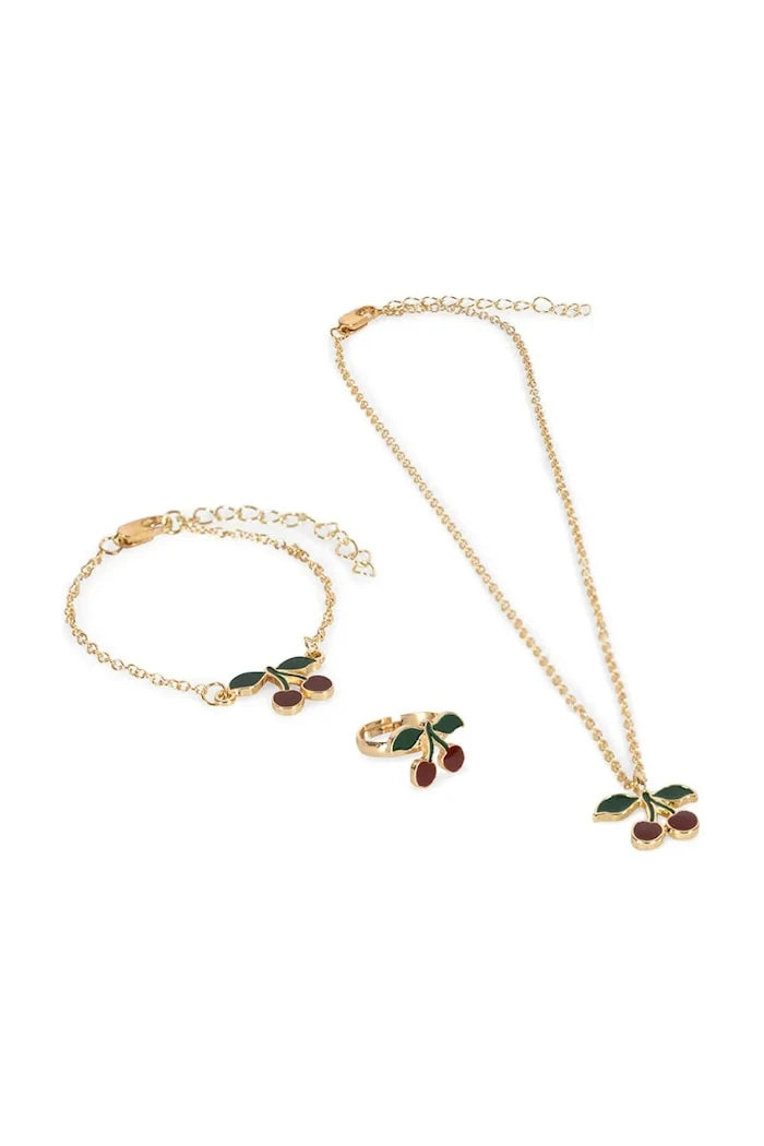 Konges Sløjd CHERRY JEWELRY SET Takı Seti