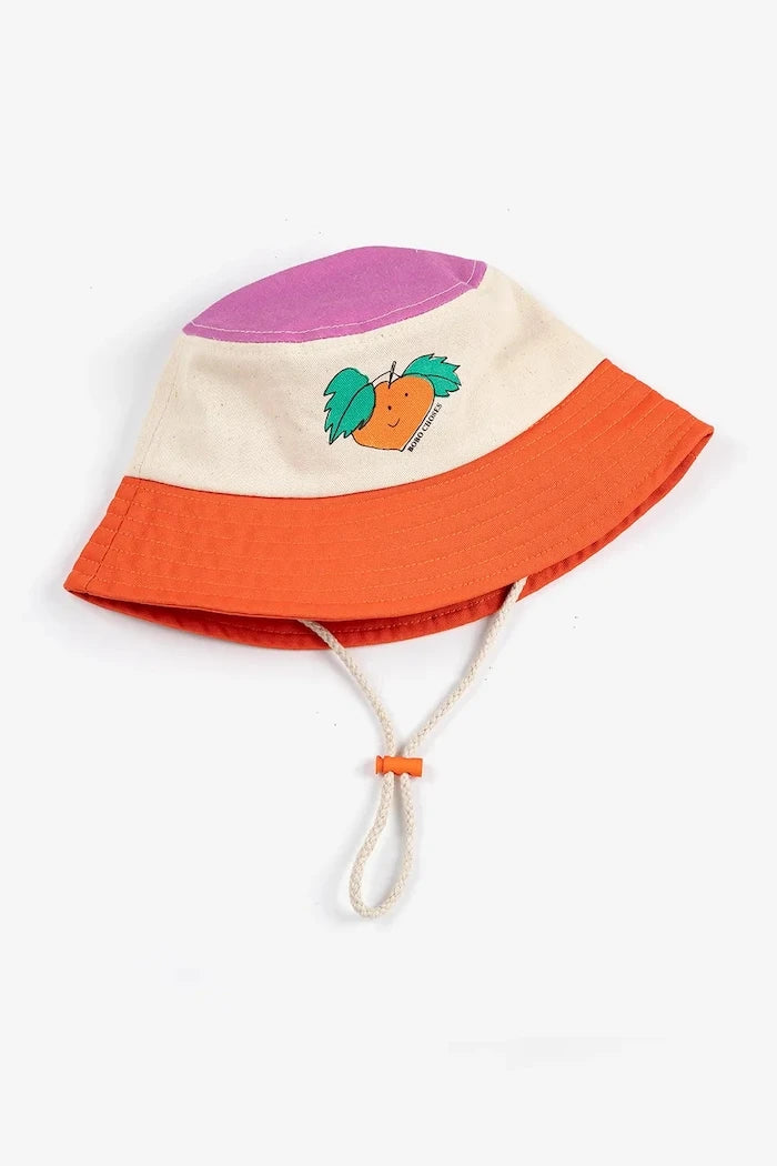 Детска памучна капела Bobo Choses Tangerine