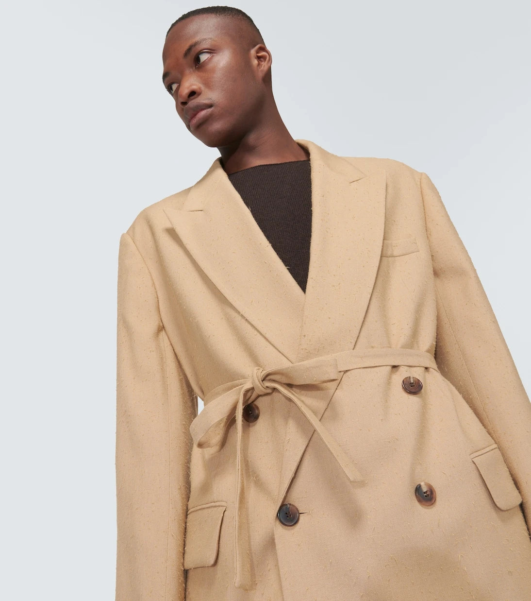 Dries Van Noten - Bishop Bis belted blazer