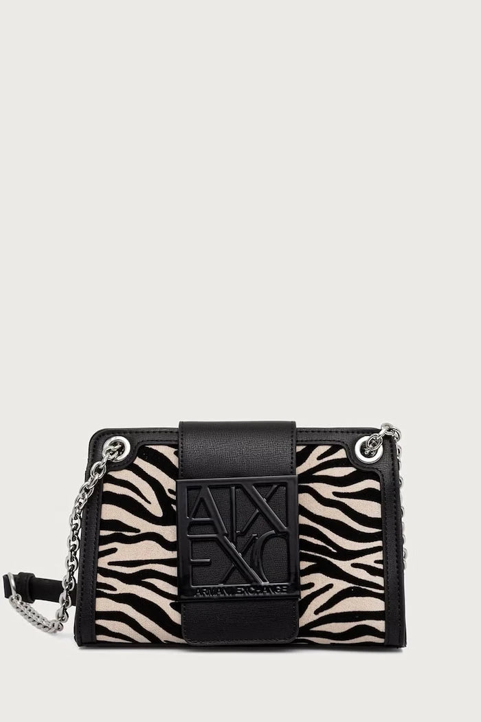 Armani Exchange suni süet kadın crossbody çanta