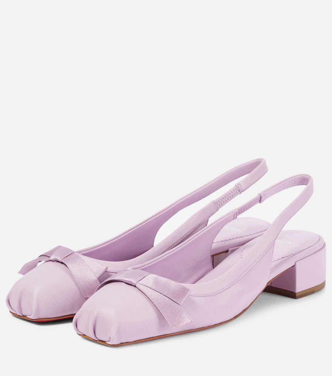 Christian Louboutin - Mamaflirt 30 leather slingback pumps