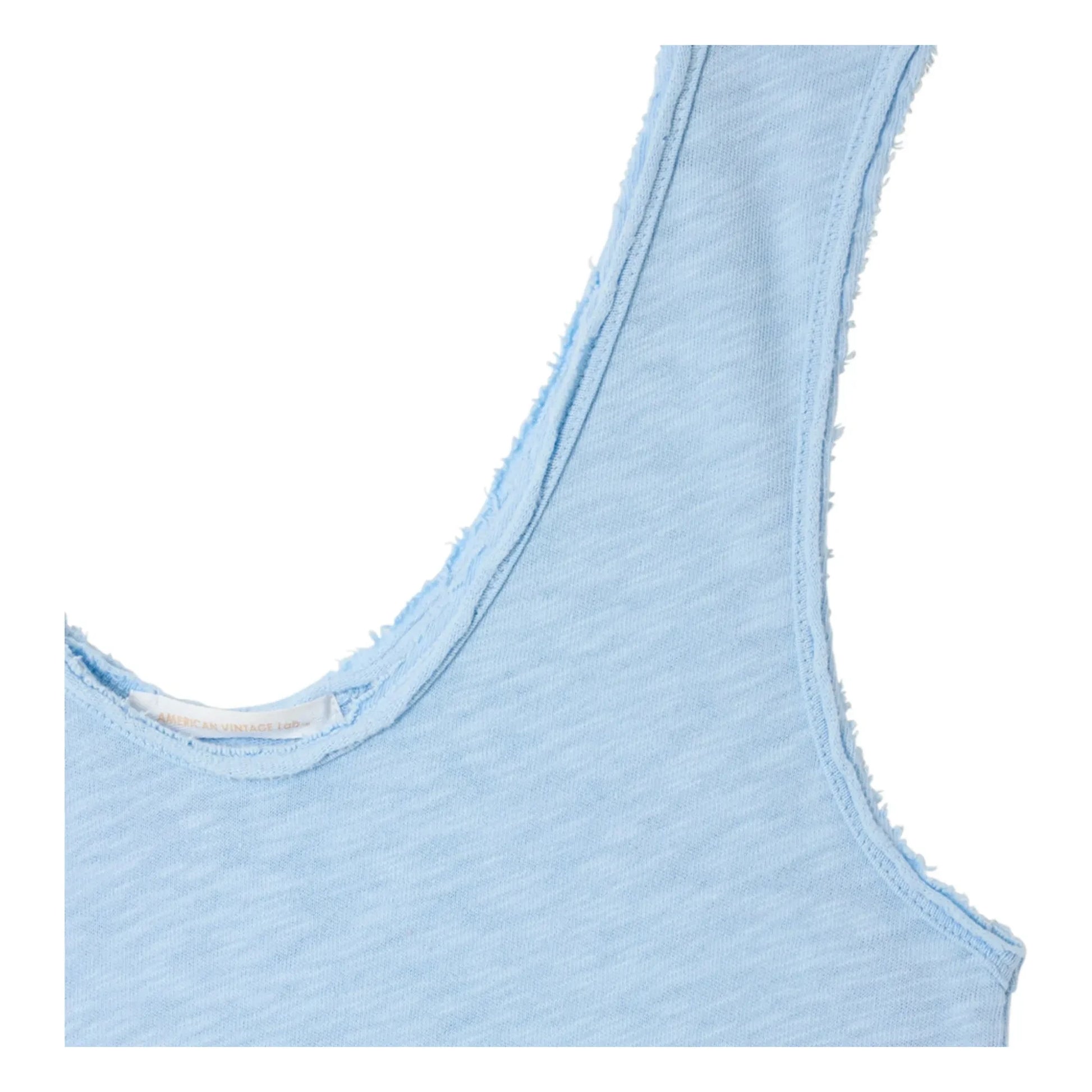 American Vintage - Sonoma Cotton tank top | Light blue