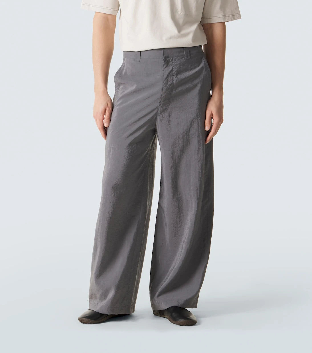 Lemaire - Silk-blend barrel-leg pants