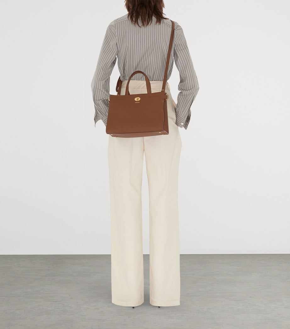 Burberry Small Calfskin Cotswolds Tote Bag