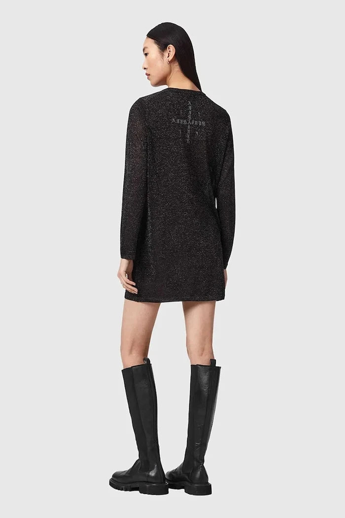 AllSaints рокля с вискоза TILLII
