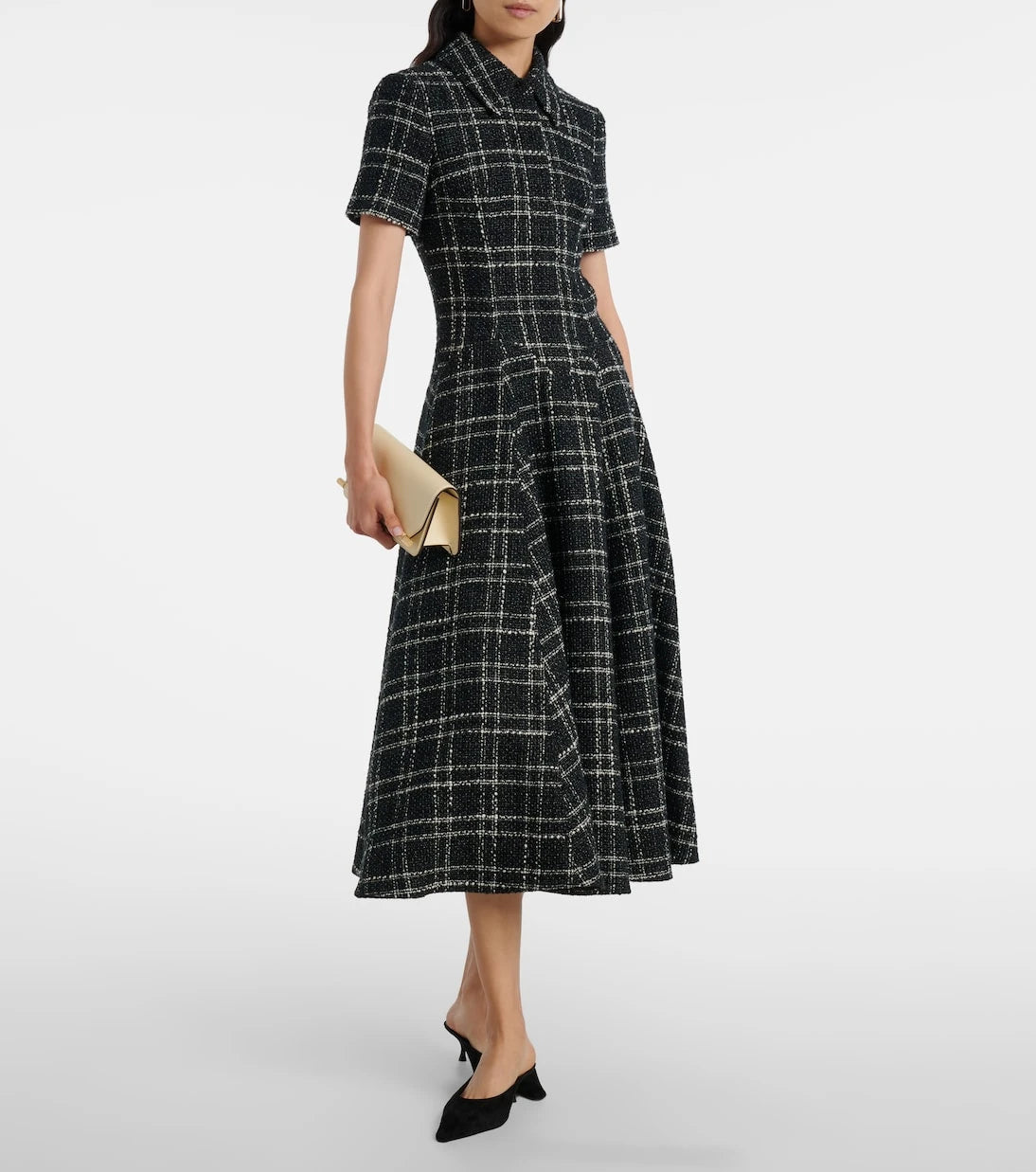 Emilia Wickstead - Jody checked midi dress