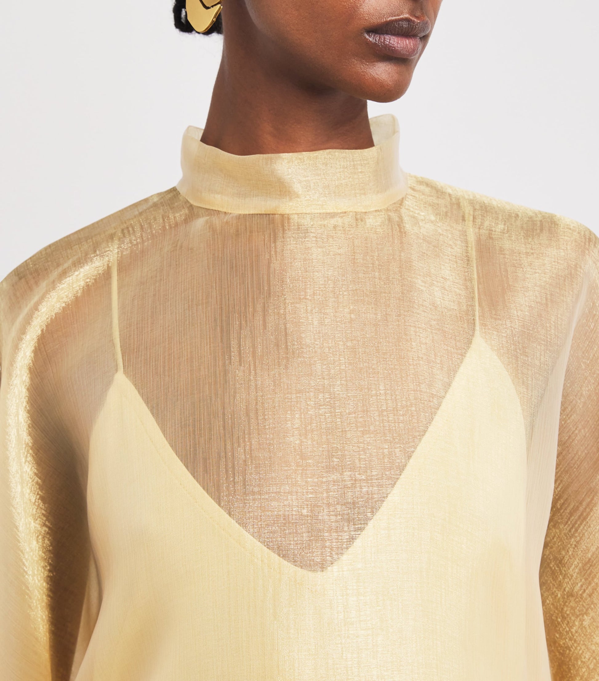 Organza Sphinx Maxi Kaftan