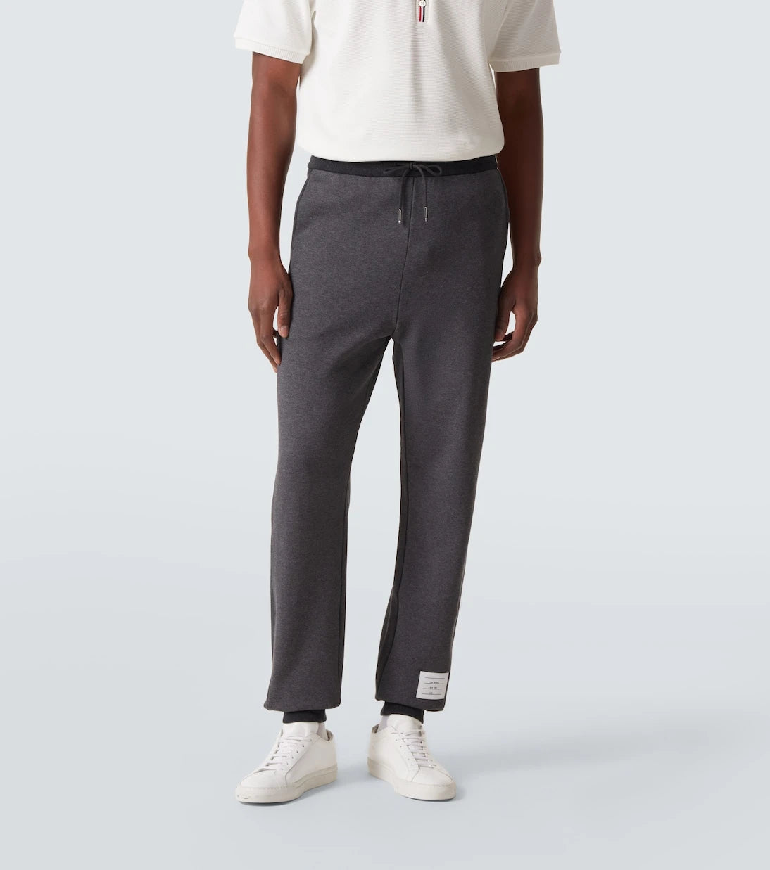Thom Browne - 4-Bar cotton jersey sweatpants