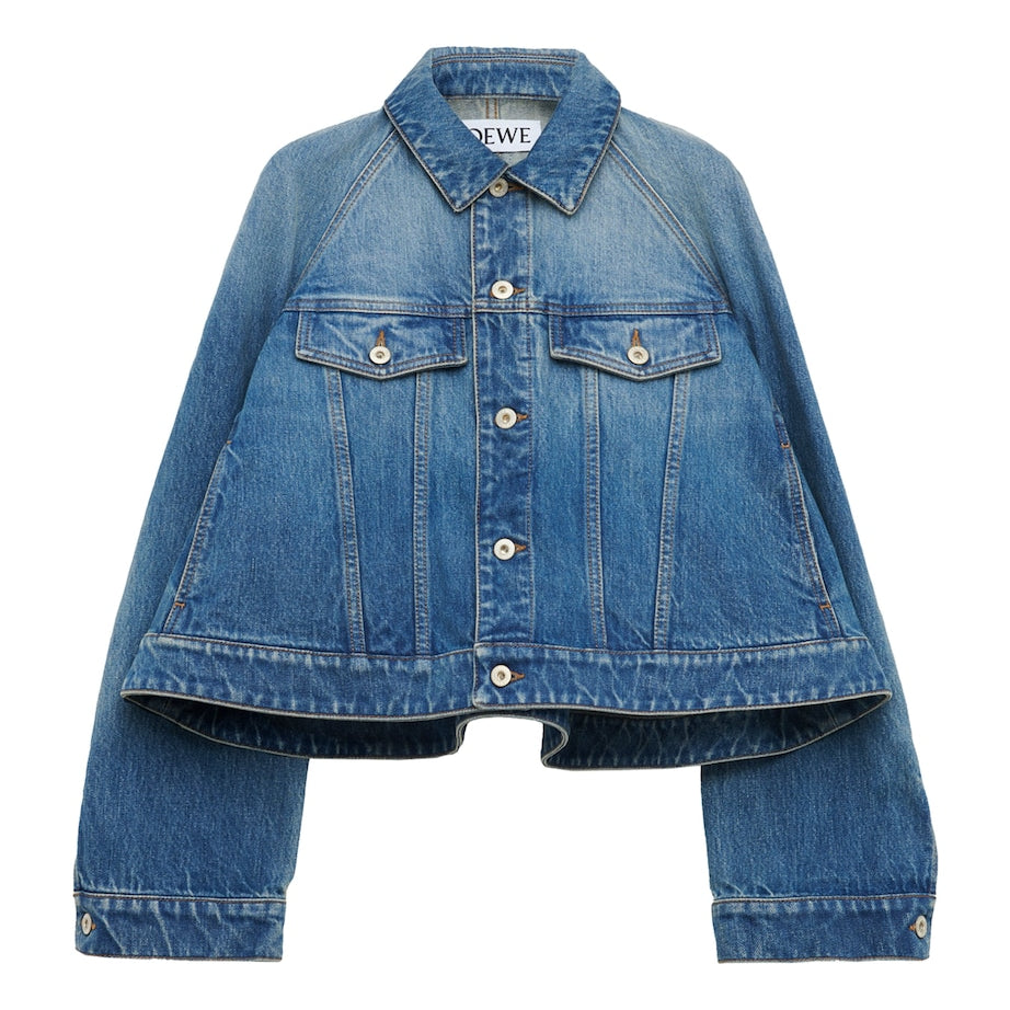 LOEWE Blue Trapeze Denim Jacket