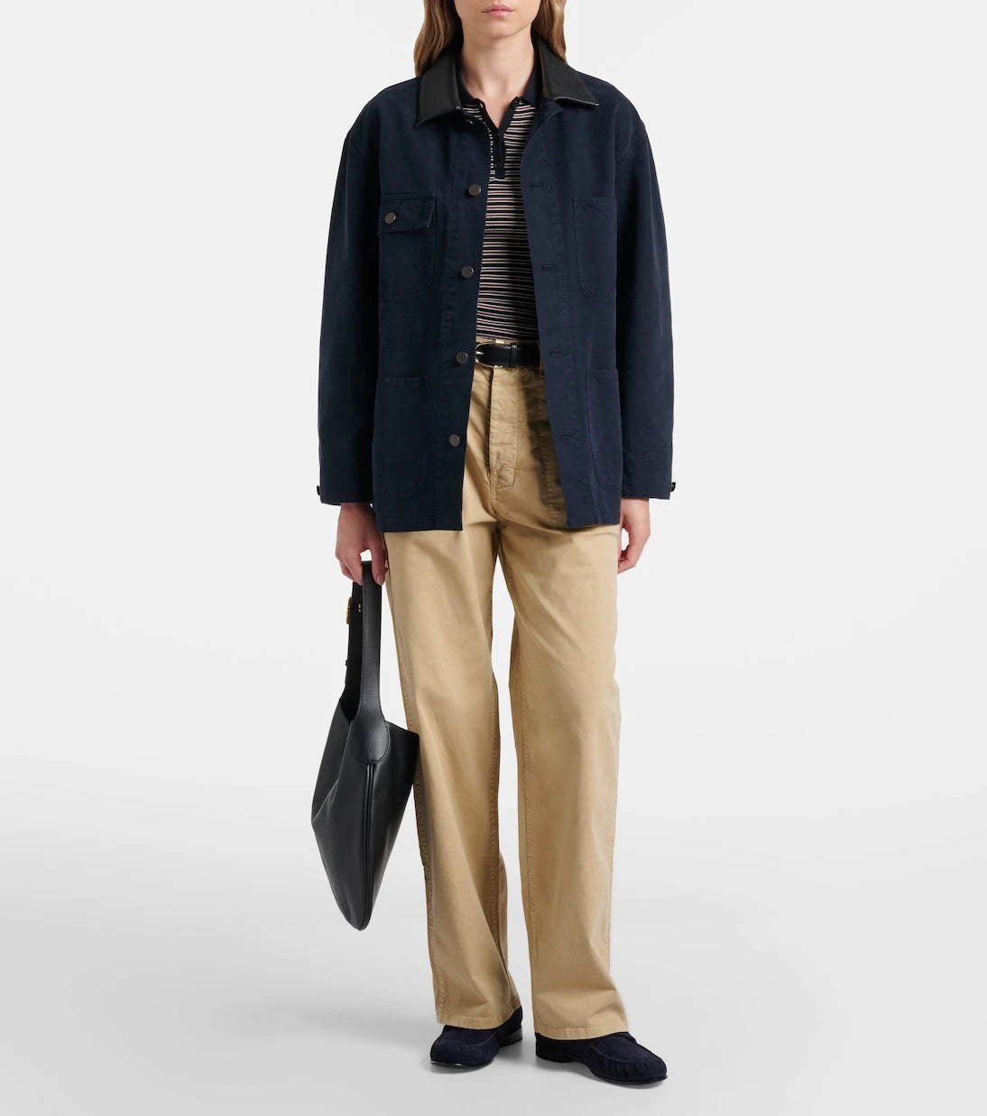 Nili Lotan - Whitney cotton wide-leg pants