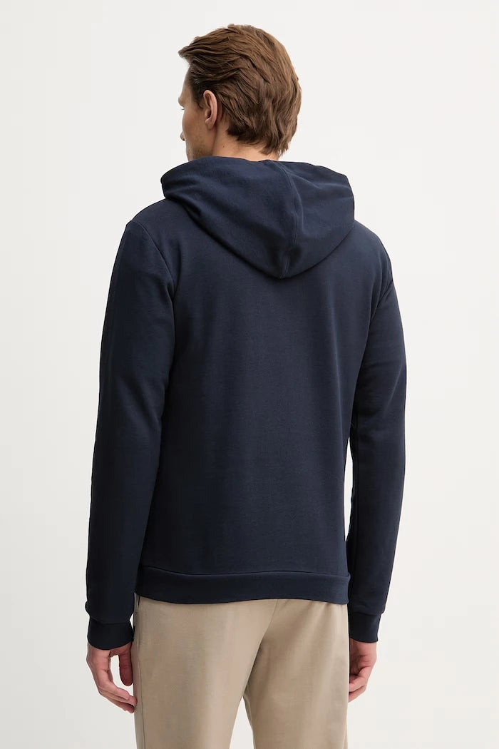 EA7 Emporio Armani erkek pamuklu kapüşonlu sweatshirt