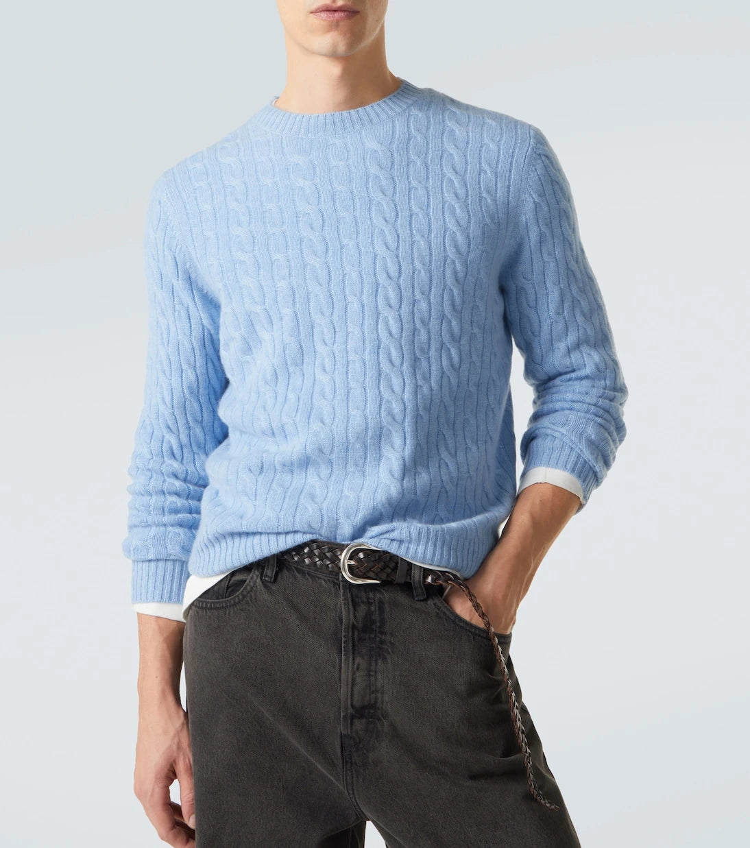Arch4 - Cable-knit cashmere sweater