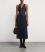 Cinq A Sept Navy Denim Esther Midi Dress