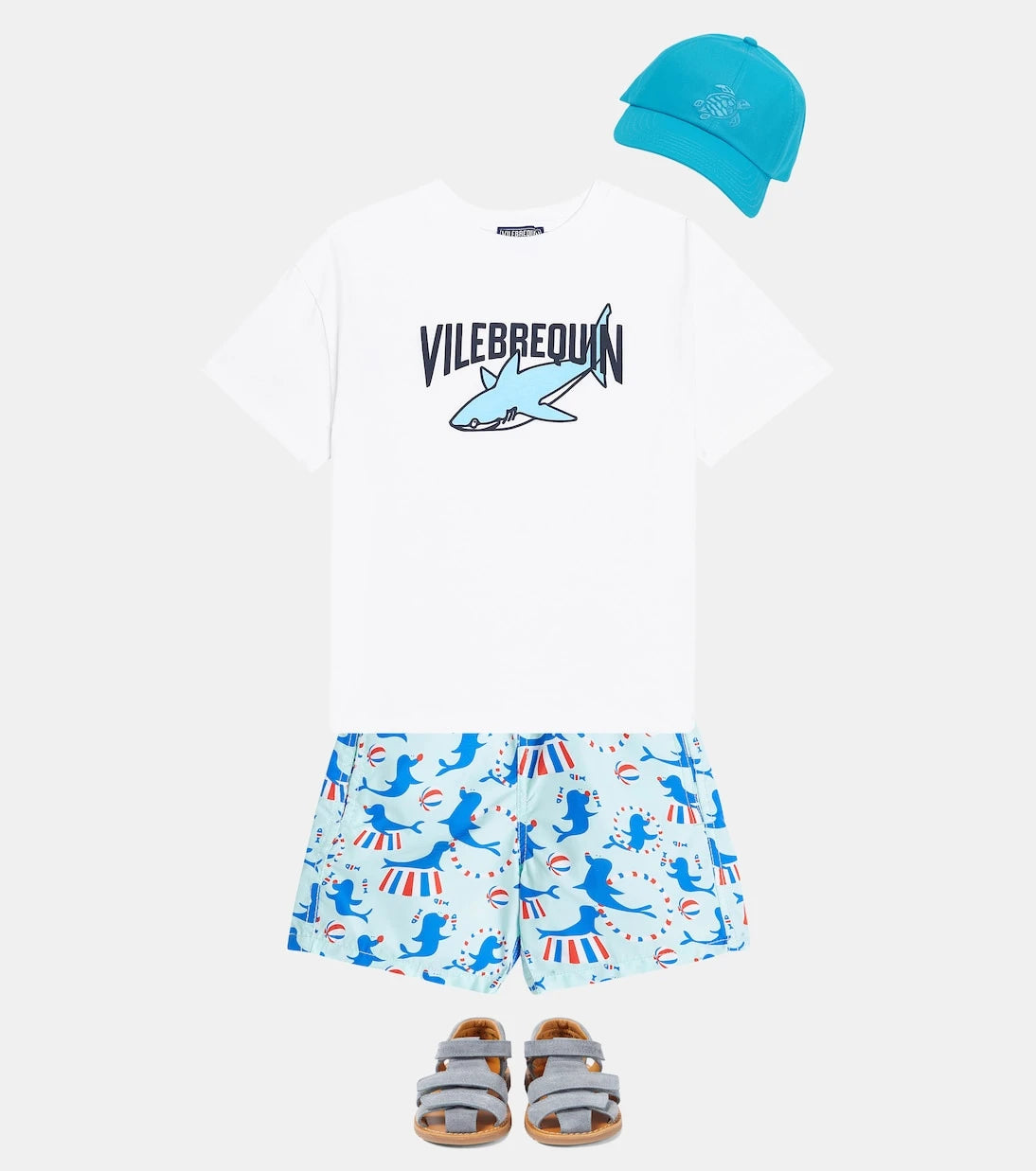 Vilebrequin Kids - Jim printed swim trunks