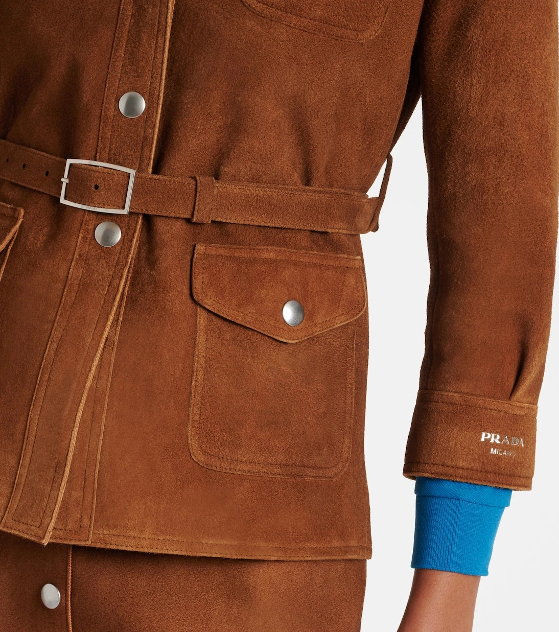 Prada - Suede overshirt