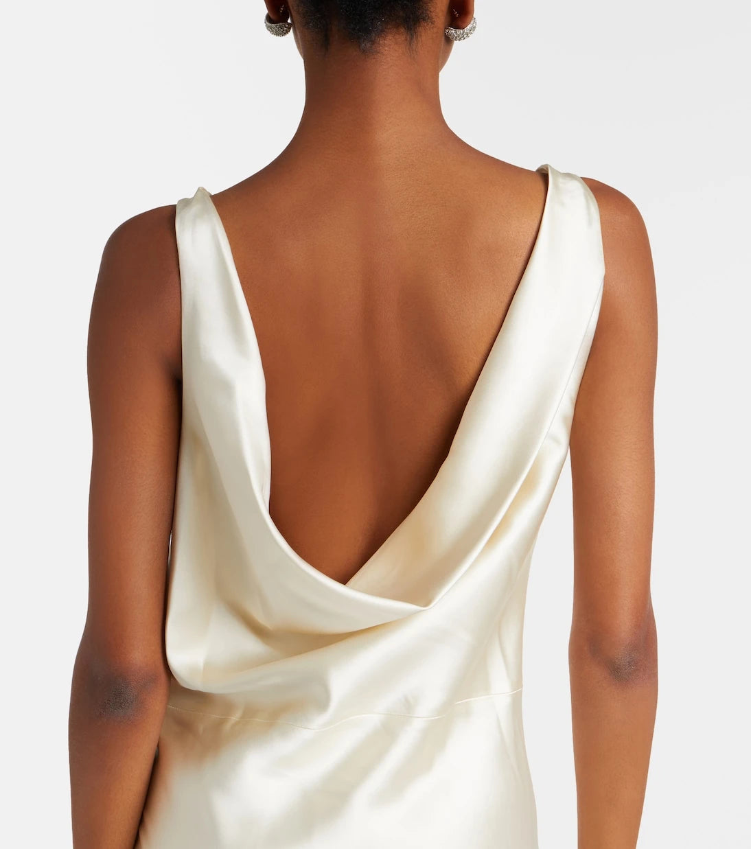 Róhe - Bridal draped satin gown