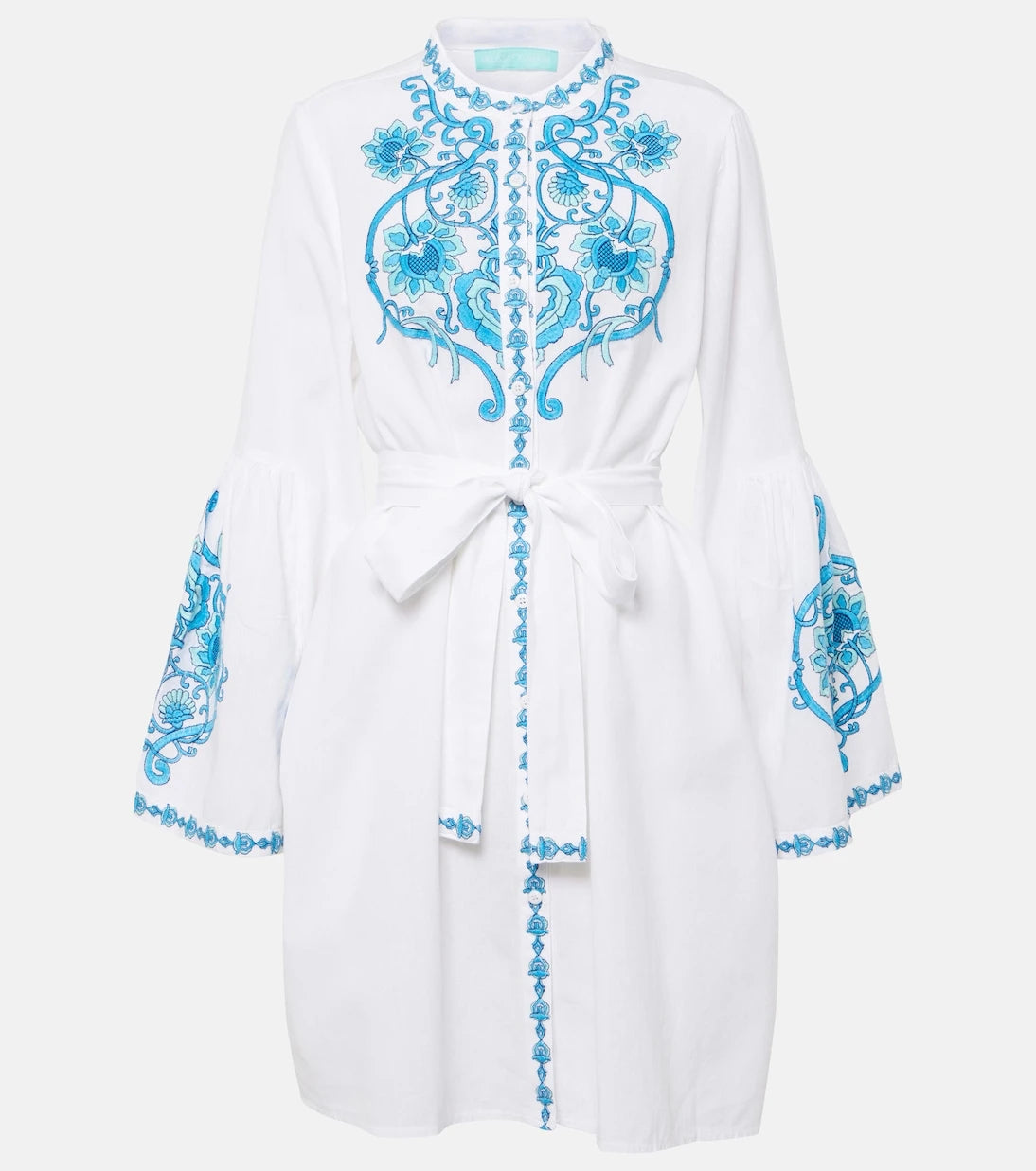 Melissa Odabash - Everly cotton and linen minidress