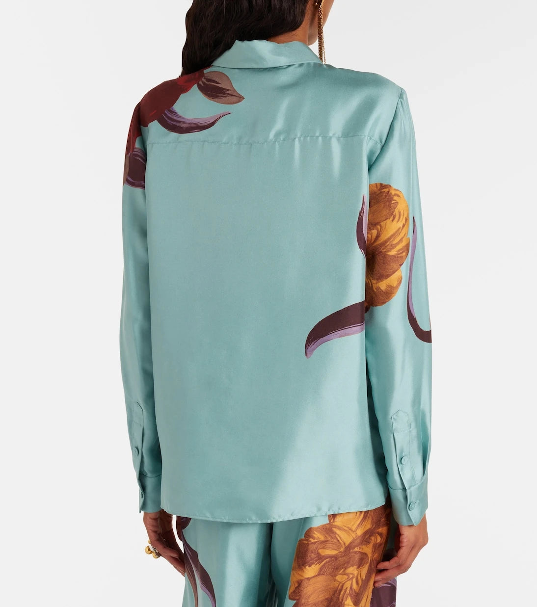La DoubleJ - Boy floral silk shirt