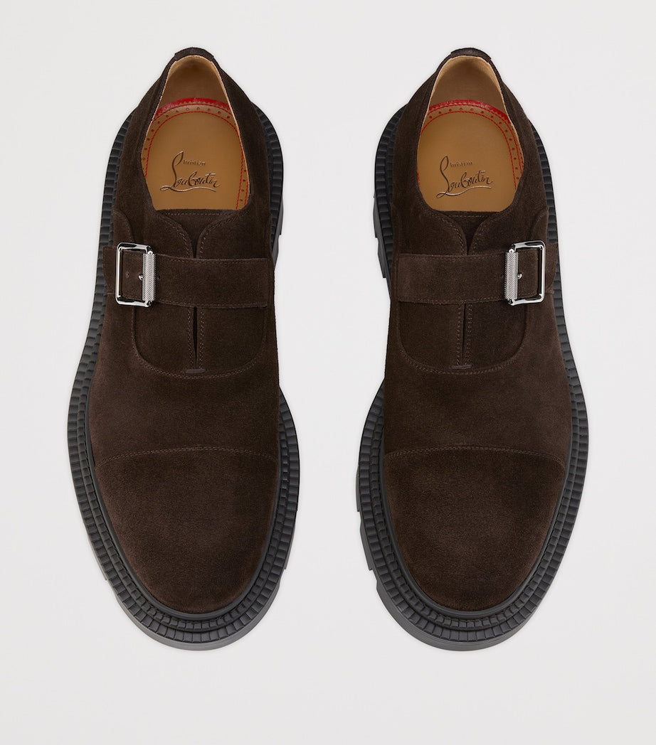 Christian Louboutin Oxyford College Suede Loafers