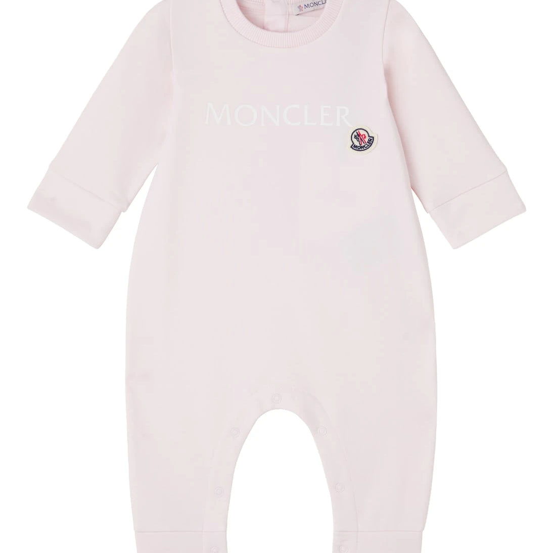 Moncler Enfant - سالوبيت شعار العلامة التجارية للأطفال من مزيج القطن
