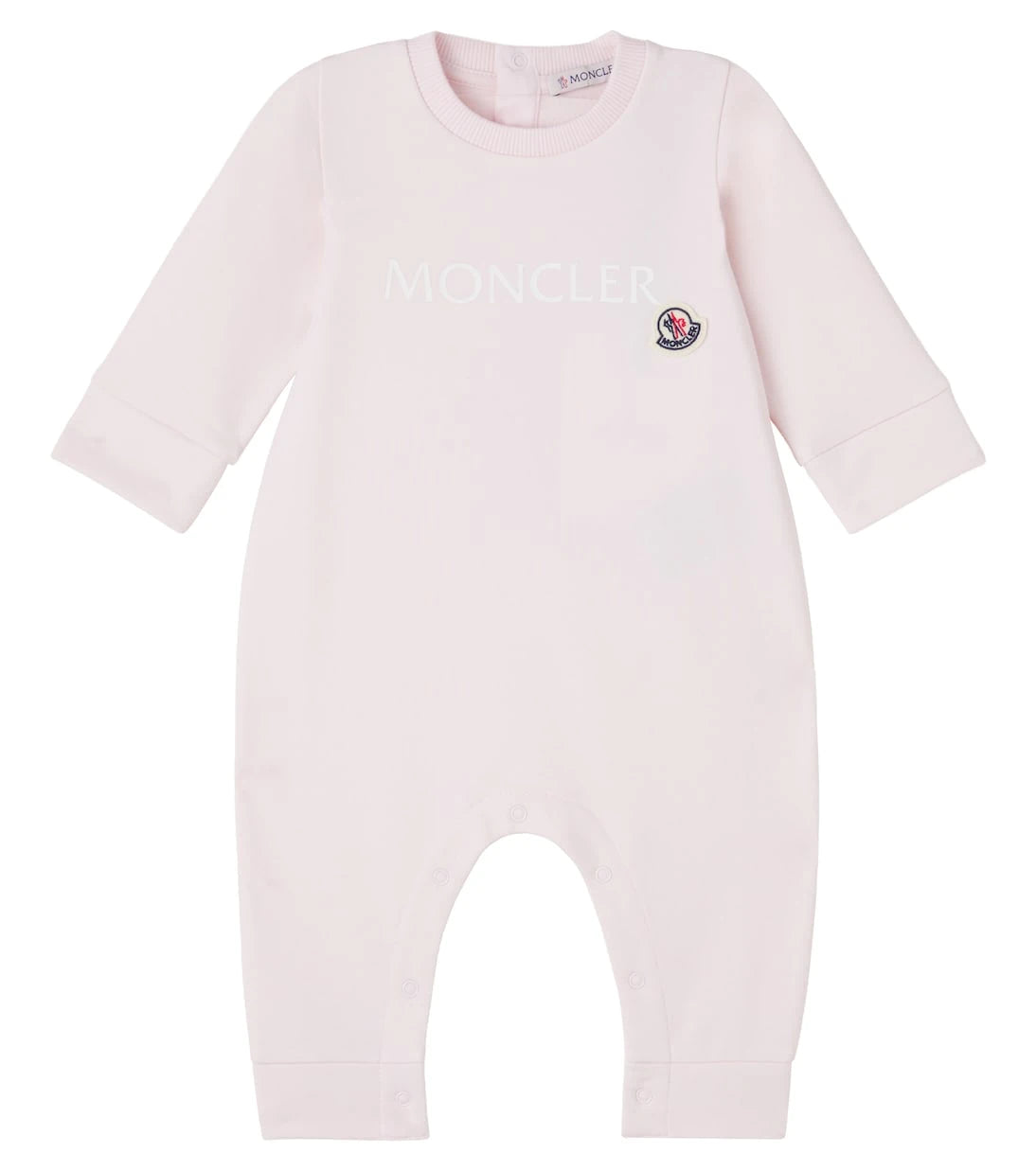Moncler Enfant - سالوبيت شعار العلامة التجارية للأطفال من مزيج القطن