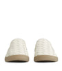 Bottega Veneta White Leather Intrecciato Sawyer Sneakers