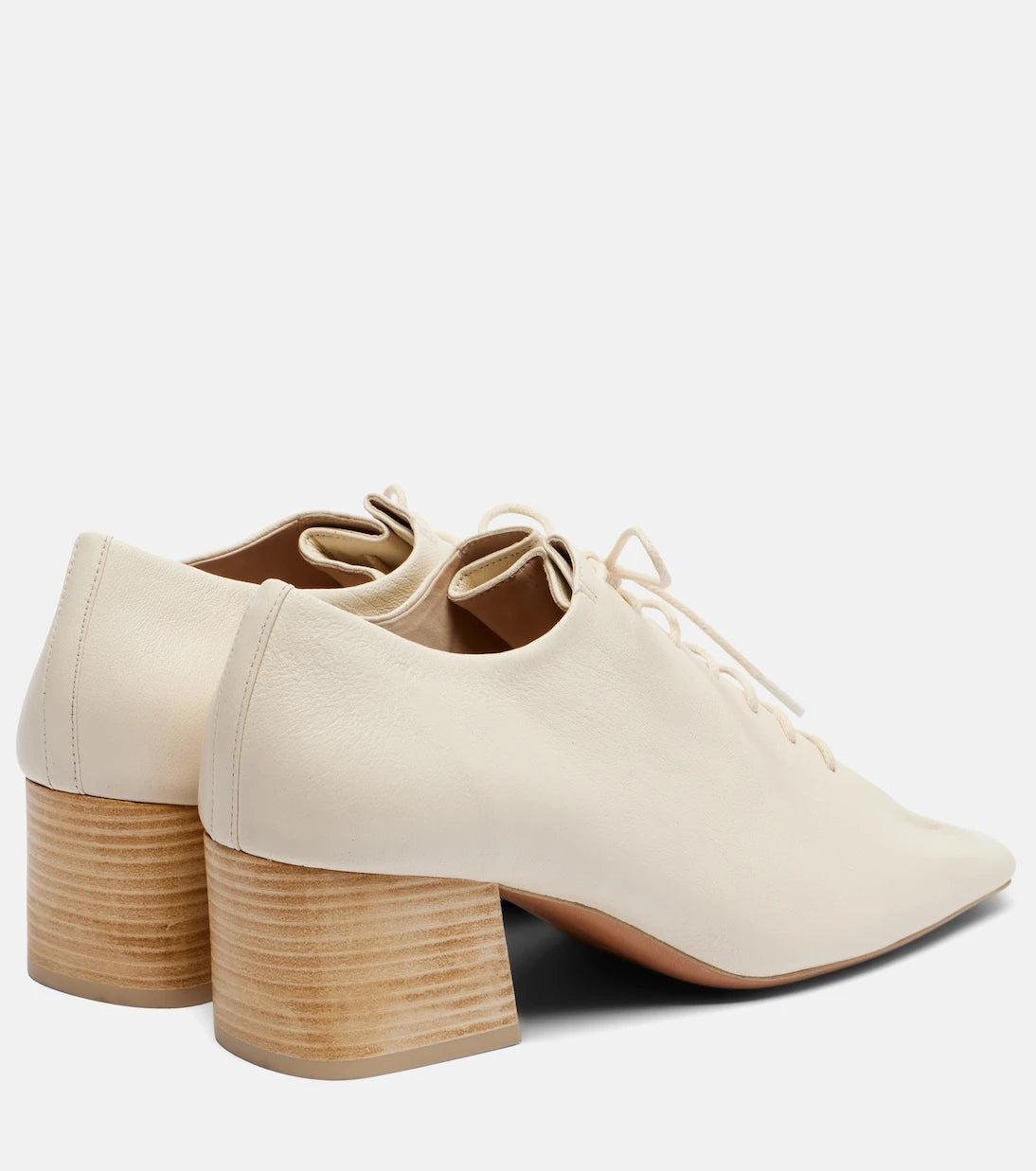 Lemaire - Souris 55 leather derby pumps