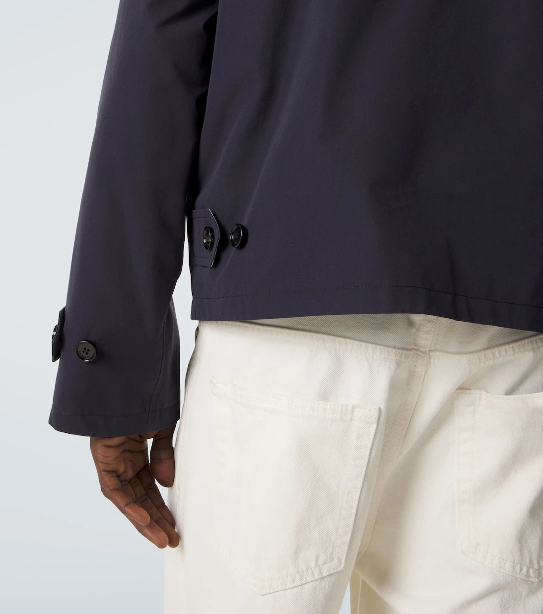 Burberry - Burberry Check cotton blouson jacket