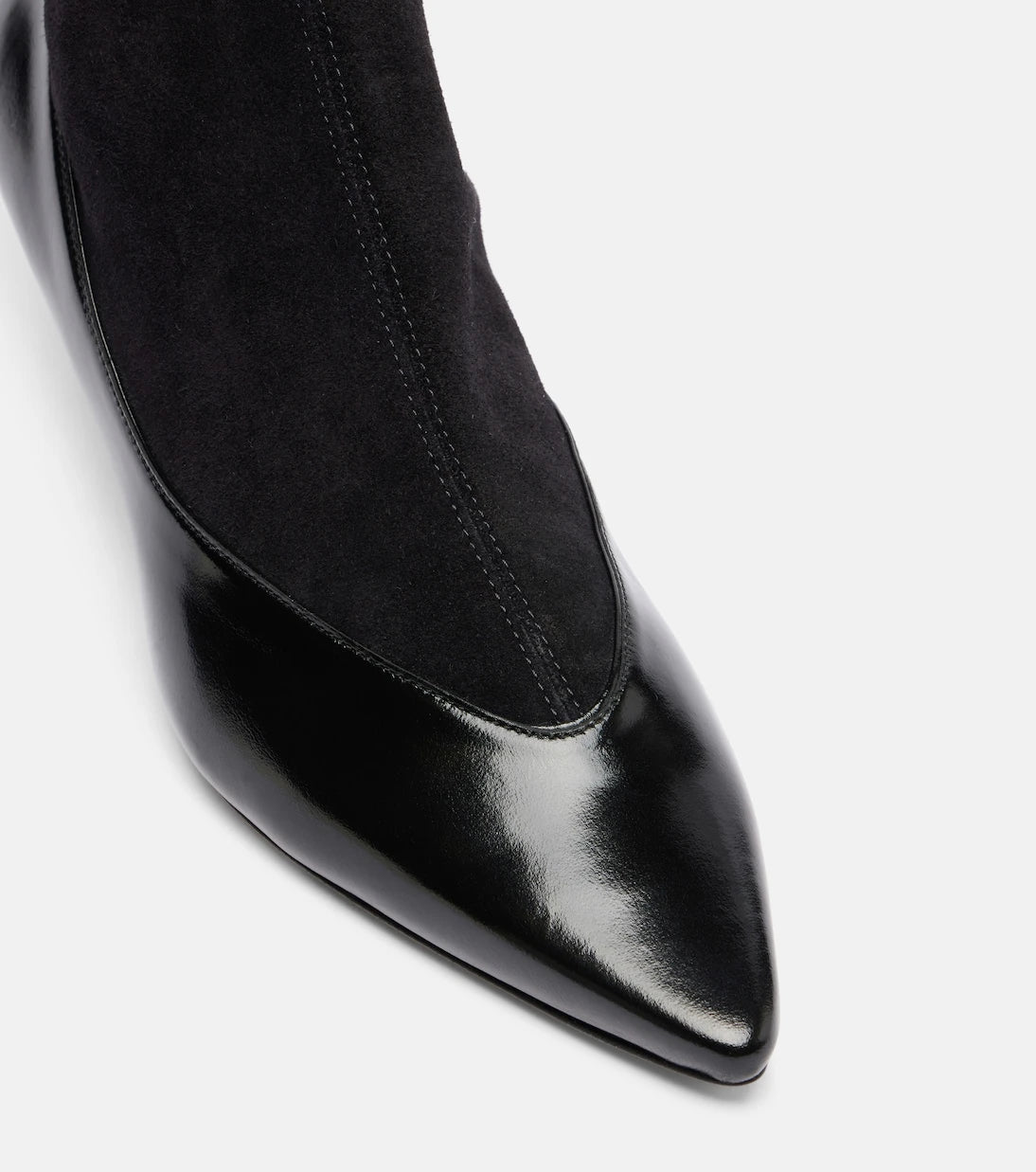 Jacquemus - Tourni leather and suede ankle boots
