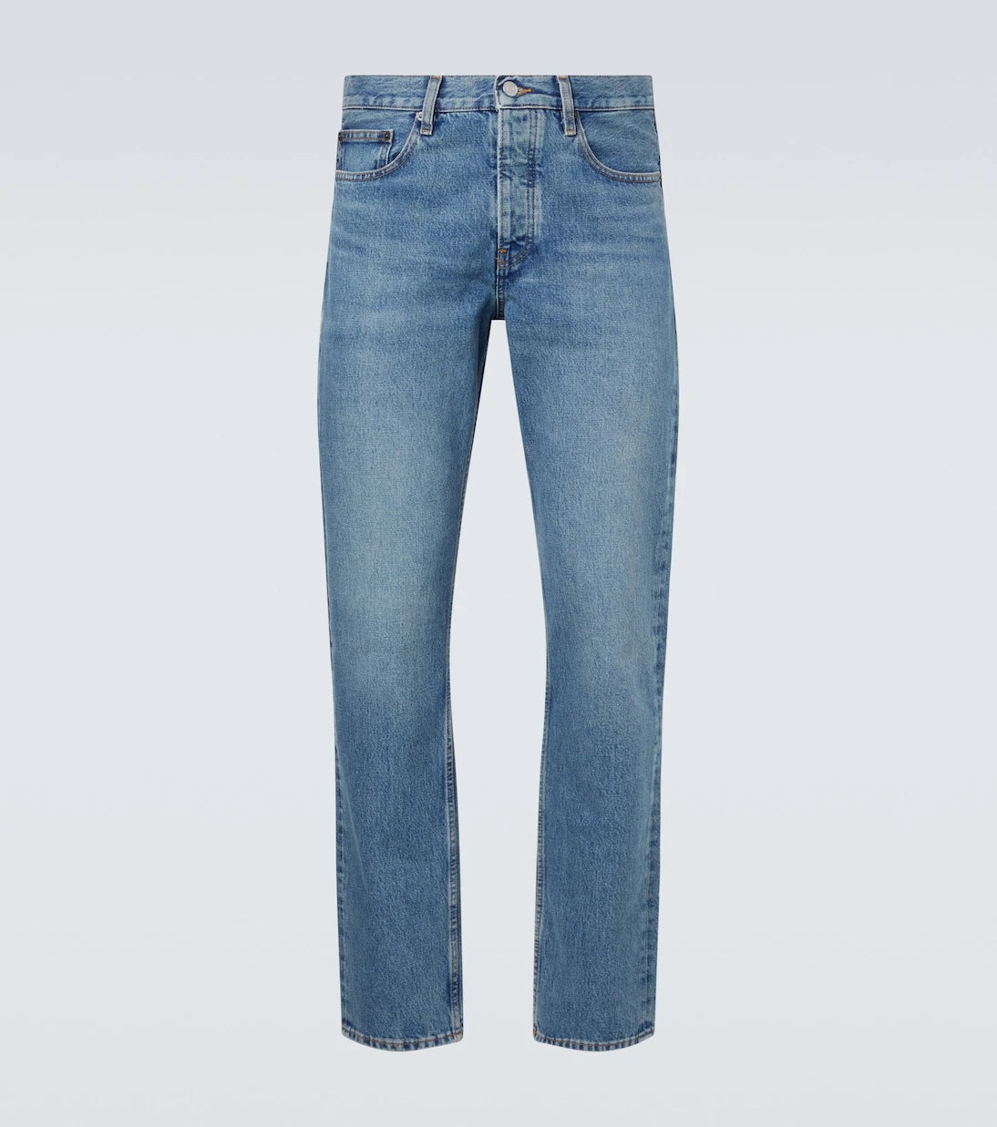 Frame - Mid-rise straight jeans