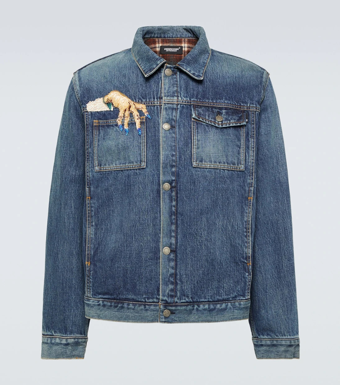 Undercover - Beaded denim jacket