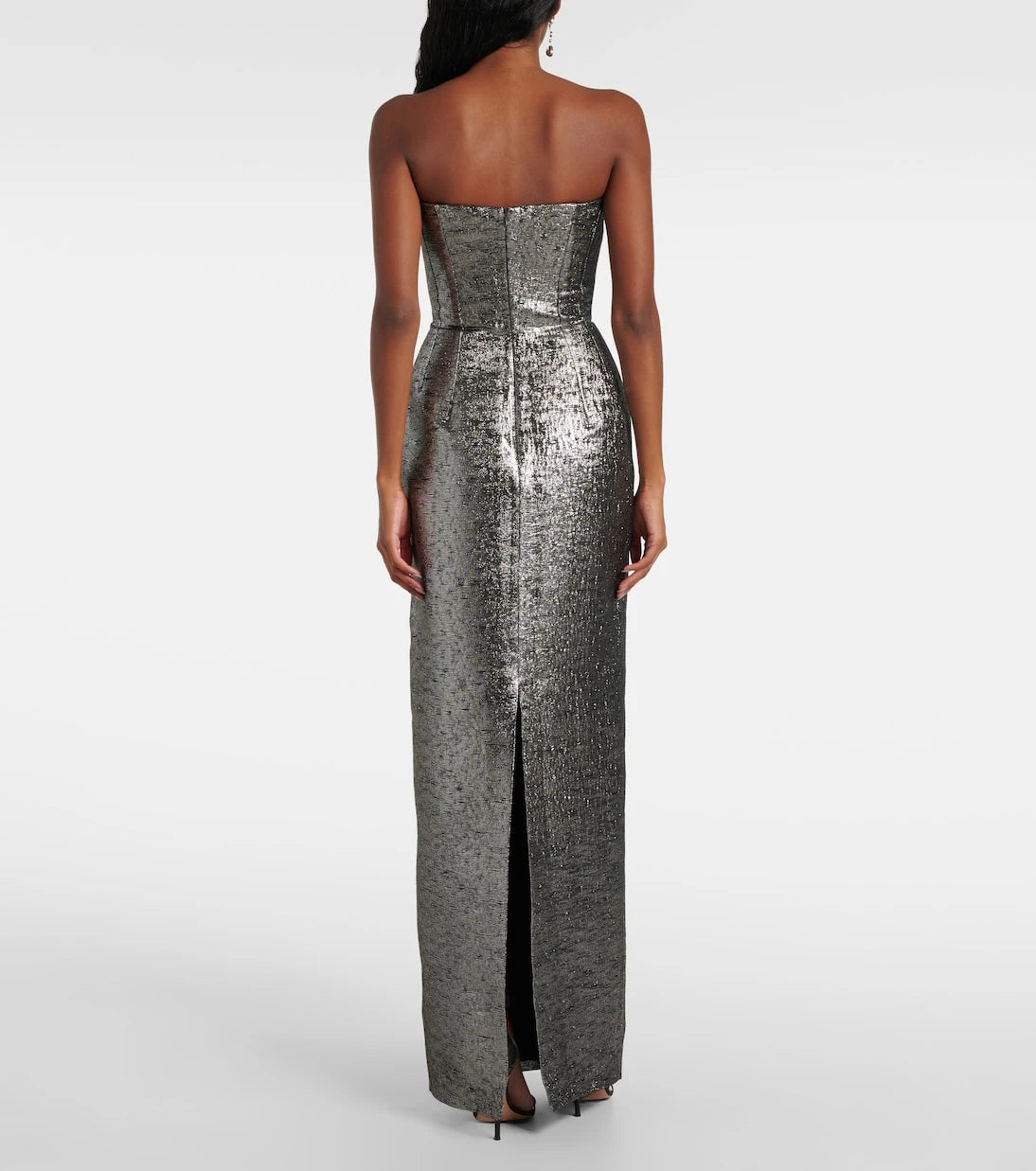 Emilia Wickstead - Laelia jacquard bustier gown