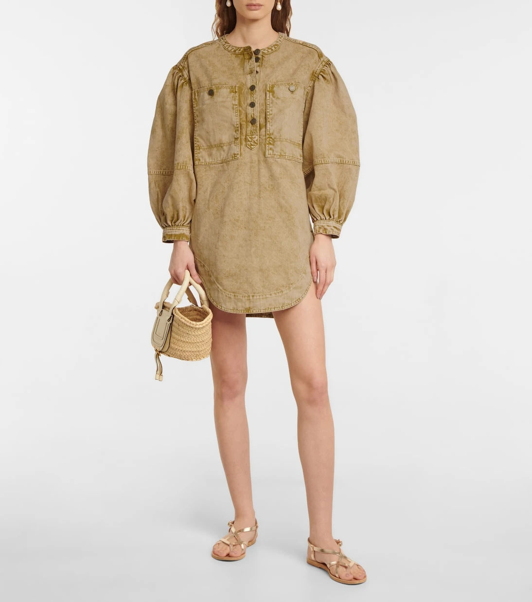 Ulla Johnson - Wesley cotton denim tunic