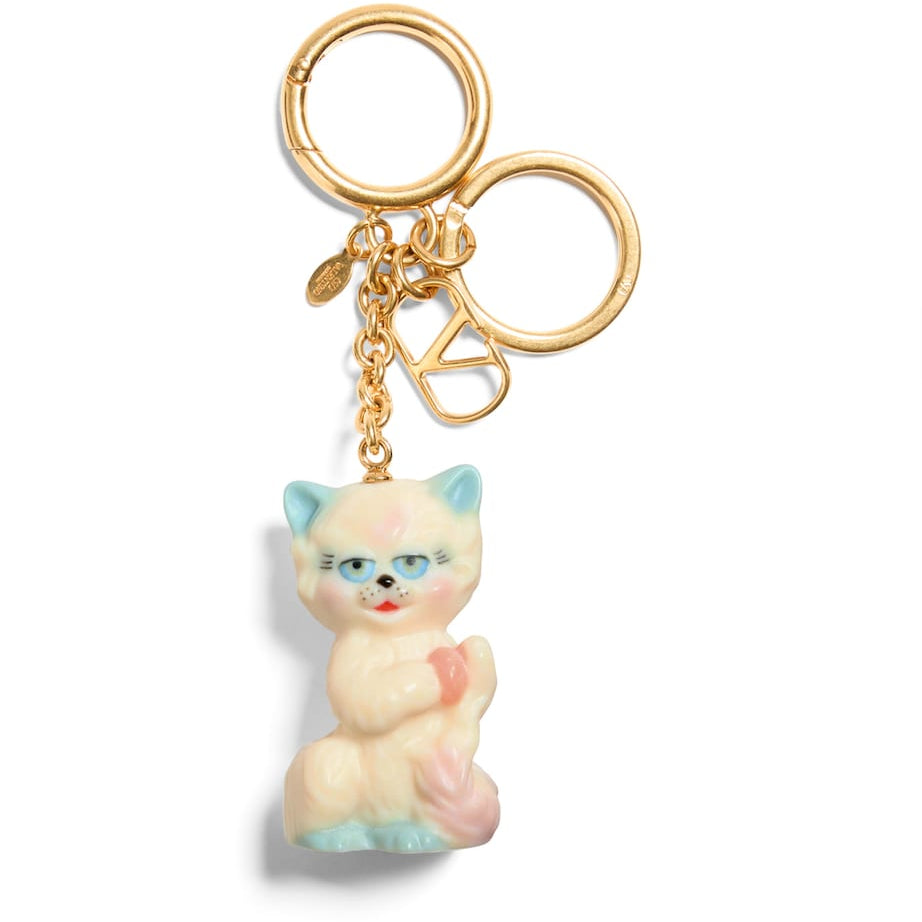 Valentino Garavani Multi Le Chat de la Maison Keychain