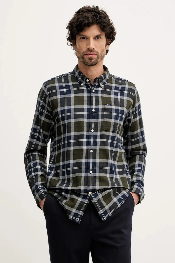Памучна риза Barbour Rasay