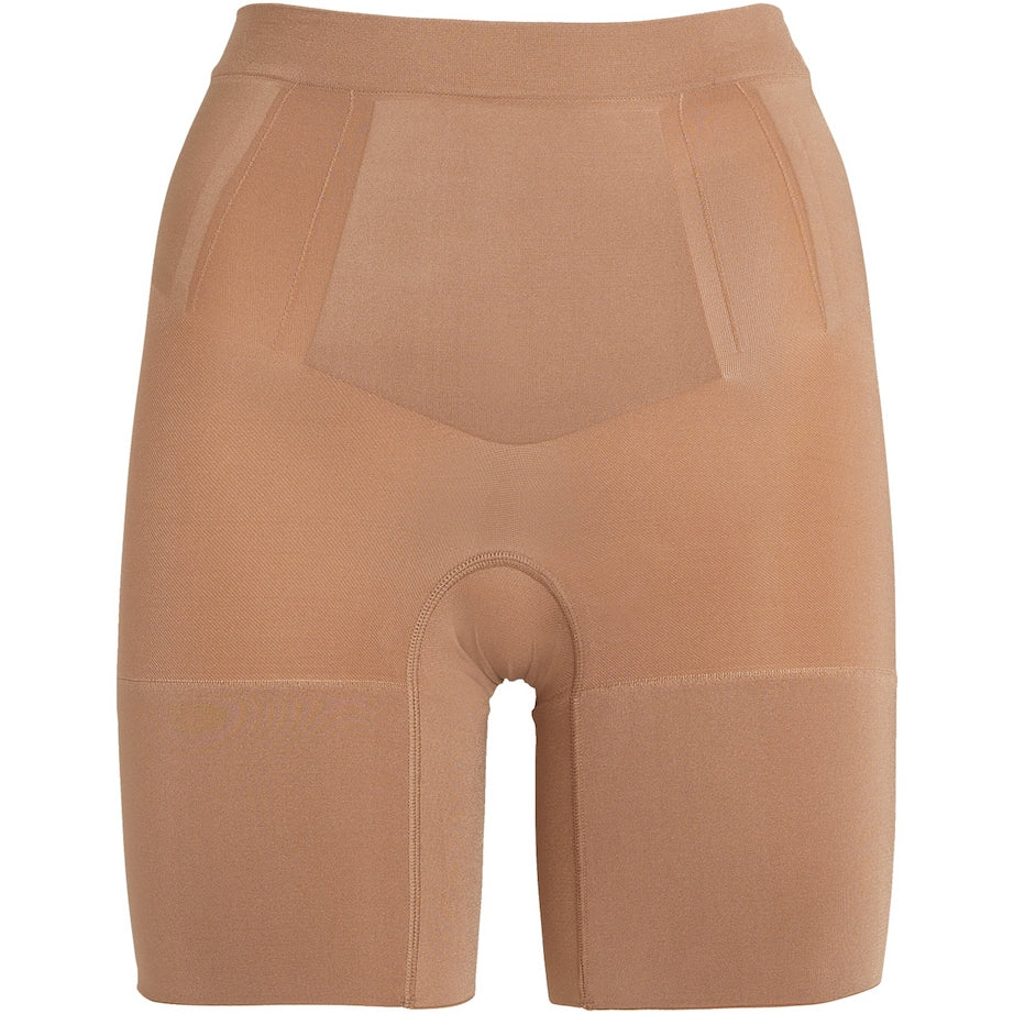 SPANX Nude SPANXsculpt OnCore Mid-Thigh Shorts - Firm Control