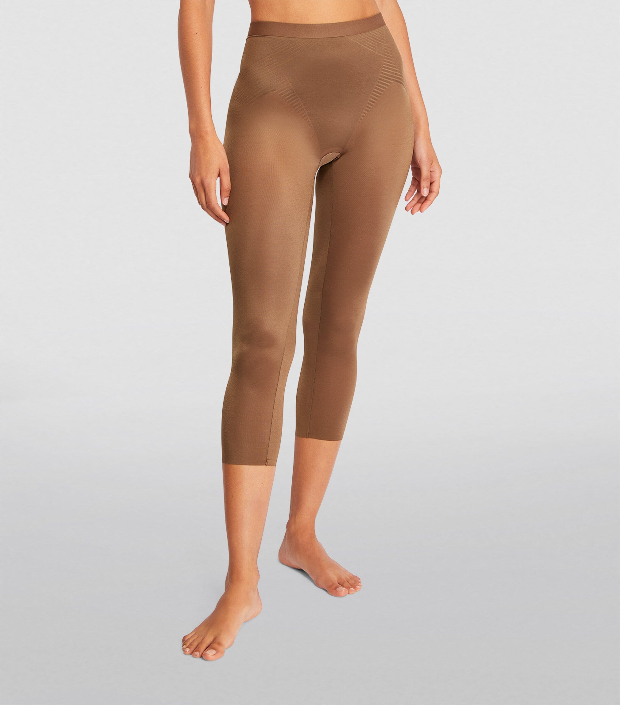 SPANX Brown SPANXshape Invisible Capri Pants - Medium Control