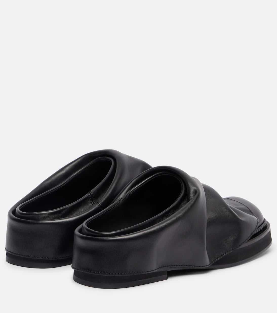 The Attico - Mini Robin leather mules