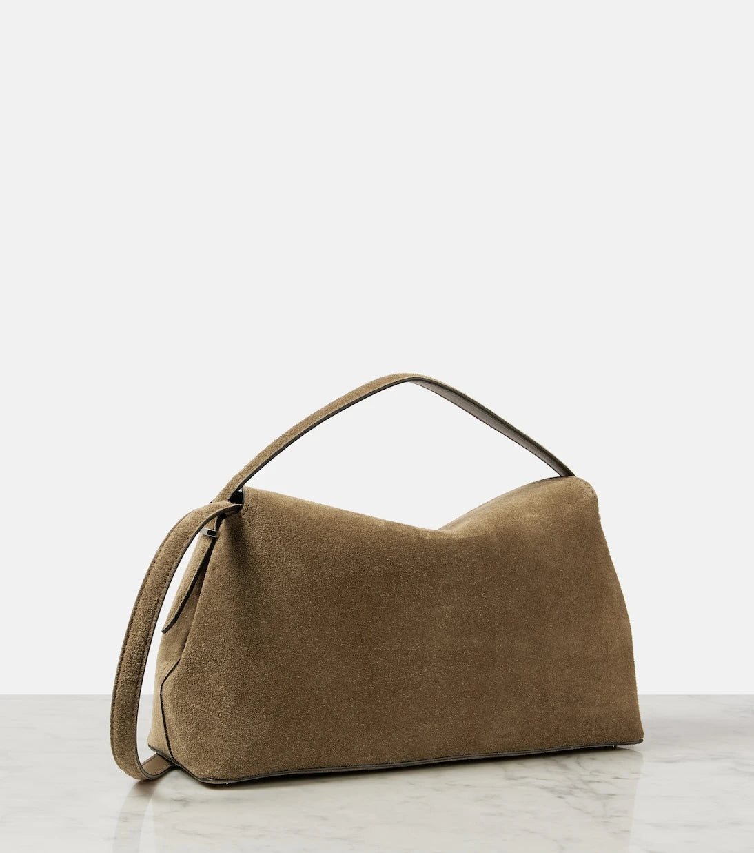 Toteme - T-Lock süet tote çanta