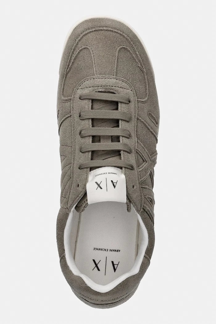 Armani Exchange маратонки мъжки от велур