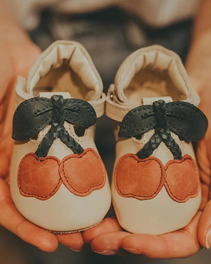 Donsje Nanoe Shoes Cherry Bebek Deri Ayakkabı