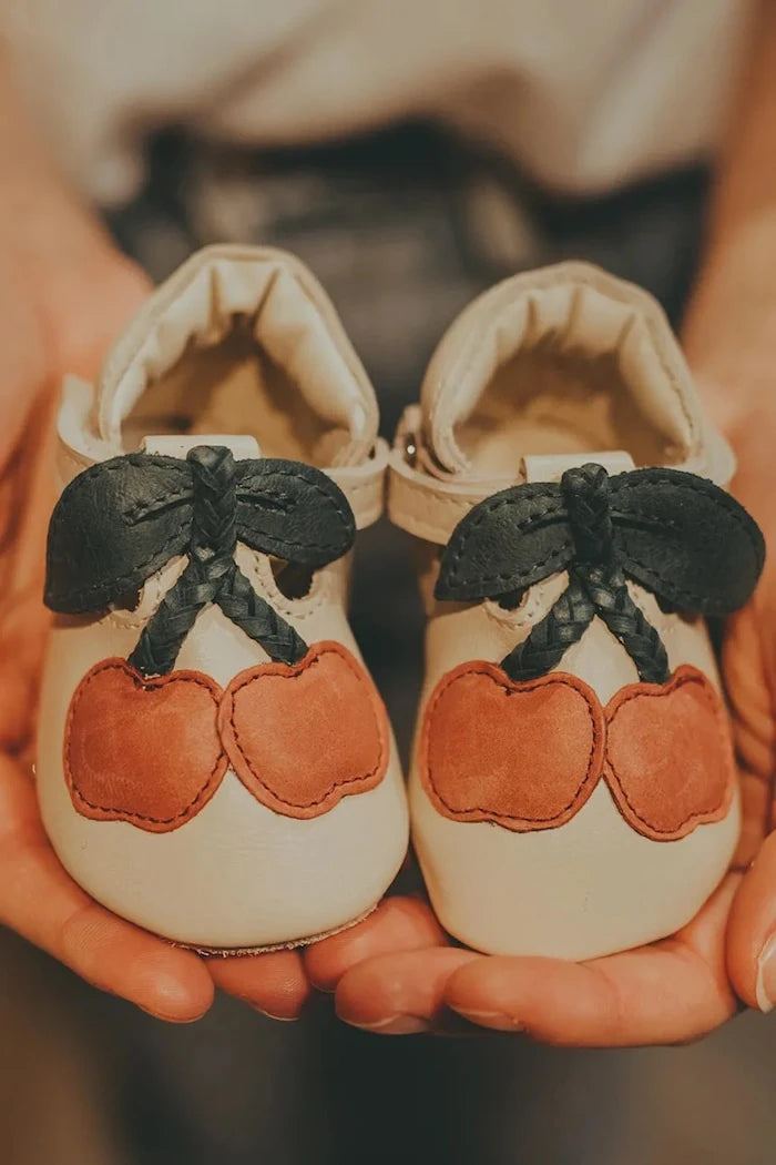 Donsje Nanoe Shoes Cherry Bebek Deri Ayakkabı