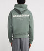 Cotton Logo Hoodie SAGE/ECRU